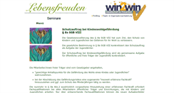 Desktop Screenshot of kinderschutzfachkraft.lebensfreuden.com